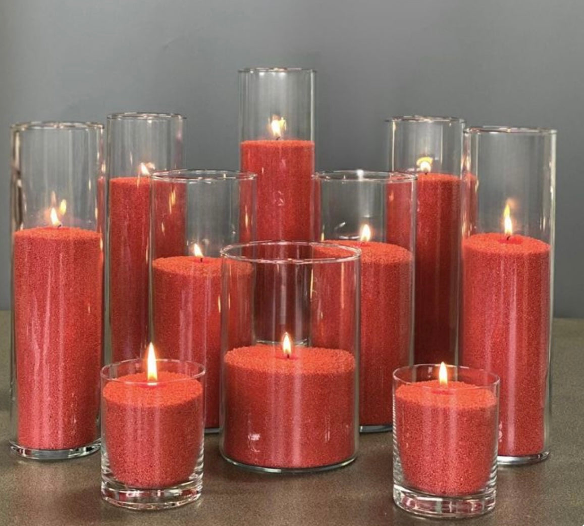 ŽVAKIŲ PERLAI: Raudona/Bordo 400g + 4 dagtys