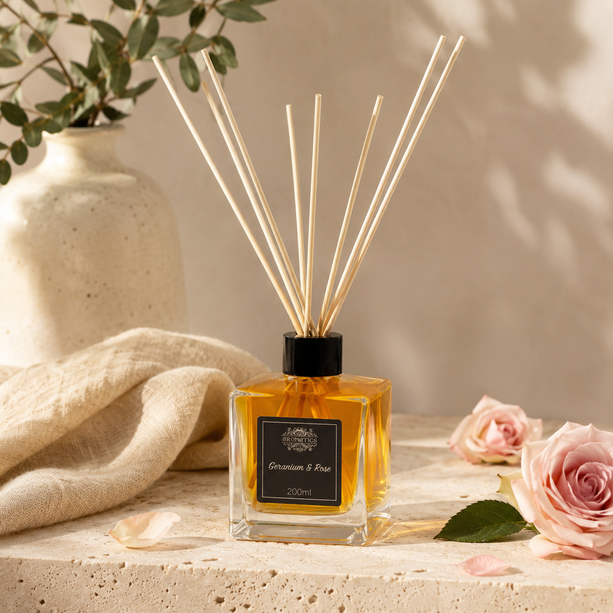 Namų kvapas – Pelargonija ir rožė – 200 ml