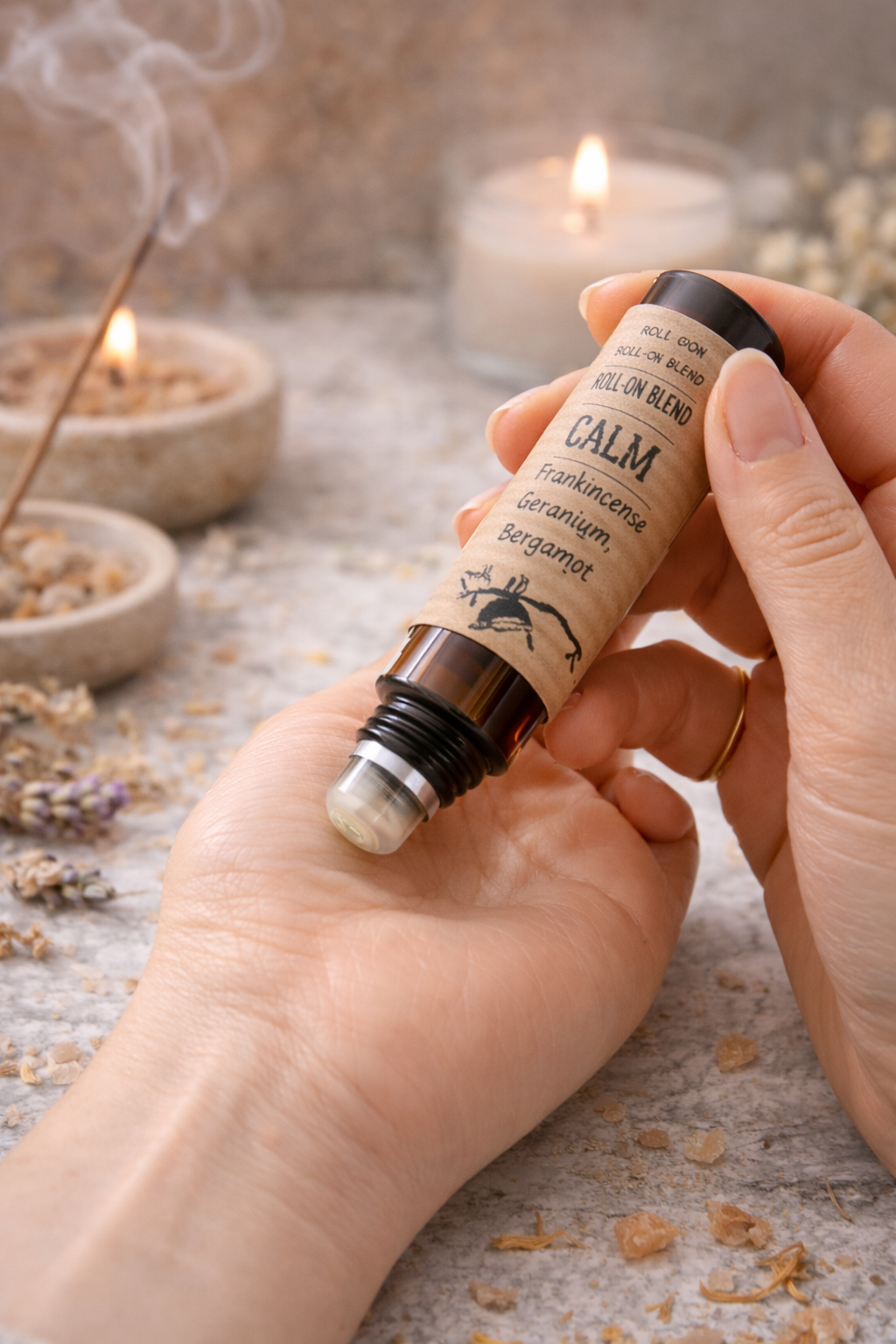 RAMYBĖ – aromaterapinis rutulinis aliejus, 10 ml