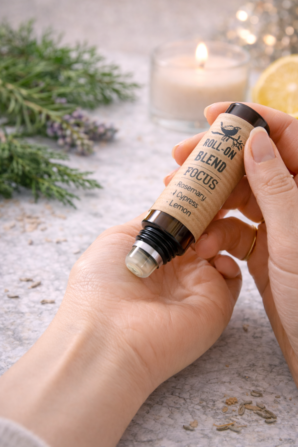 DĖMESYS – aromaterapinis rutulinis aliejus, 10 ml