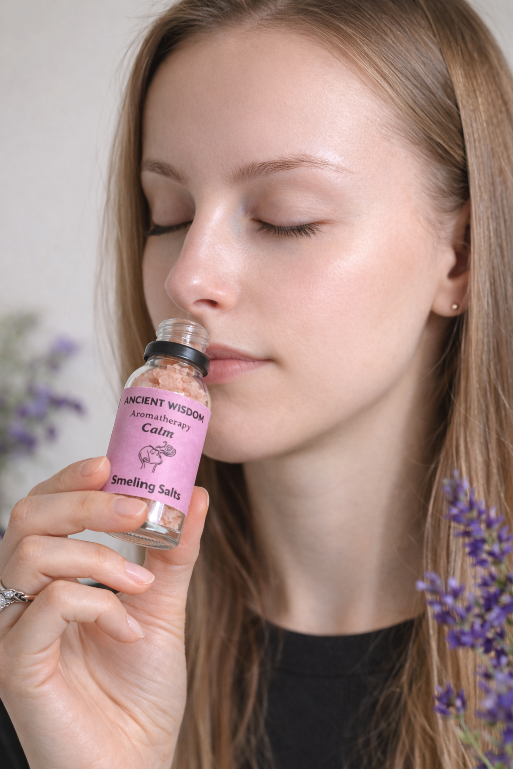 RAMYBĖ – aromaterapinė Himalajų druska · 42 g