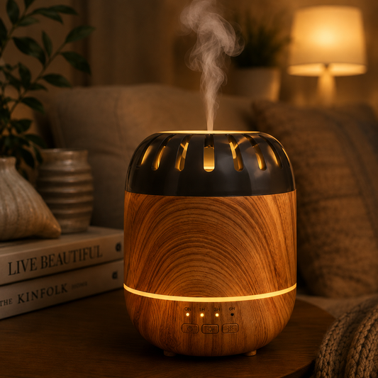 Copenhagen aromato difuzorius su LED apšvietimu ir laikmačiu