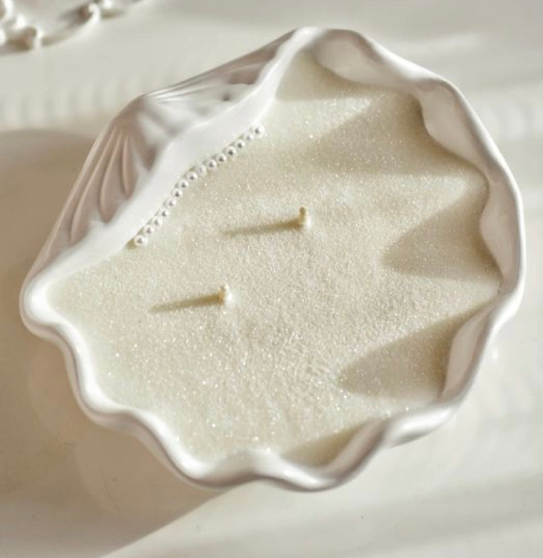 ŽVAKIŲ PERLAI: Šviesiai kreminė 400g + 4 dagtys