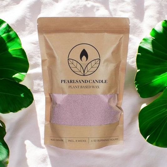 ŽVAKIŲ PERLAI: Šviesiai purpurinė 400g + 4 dagtys
