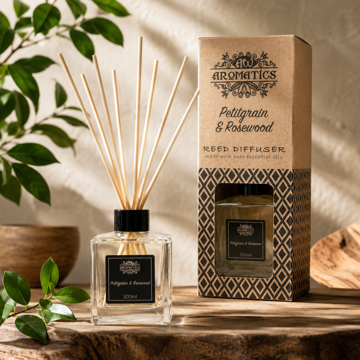 Namų kvapas – Petitgreinas ir rožmedis – 200 ml