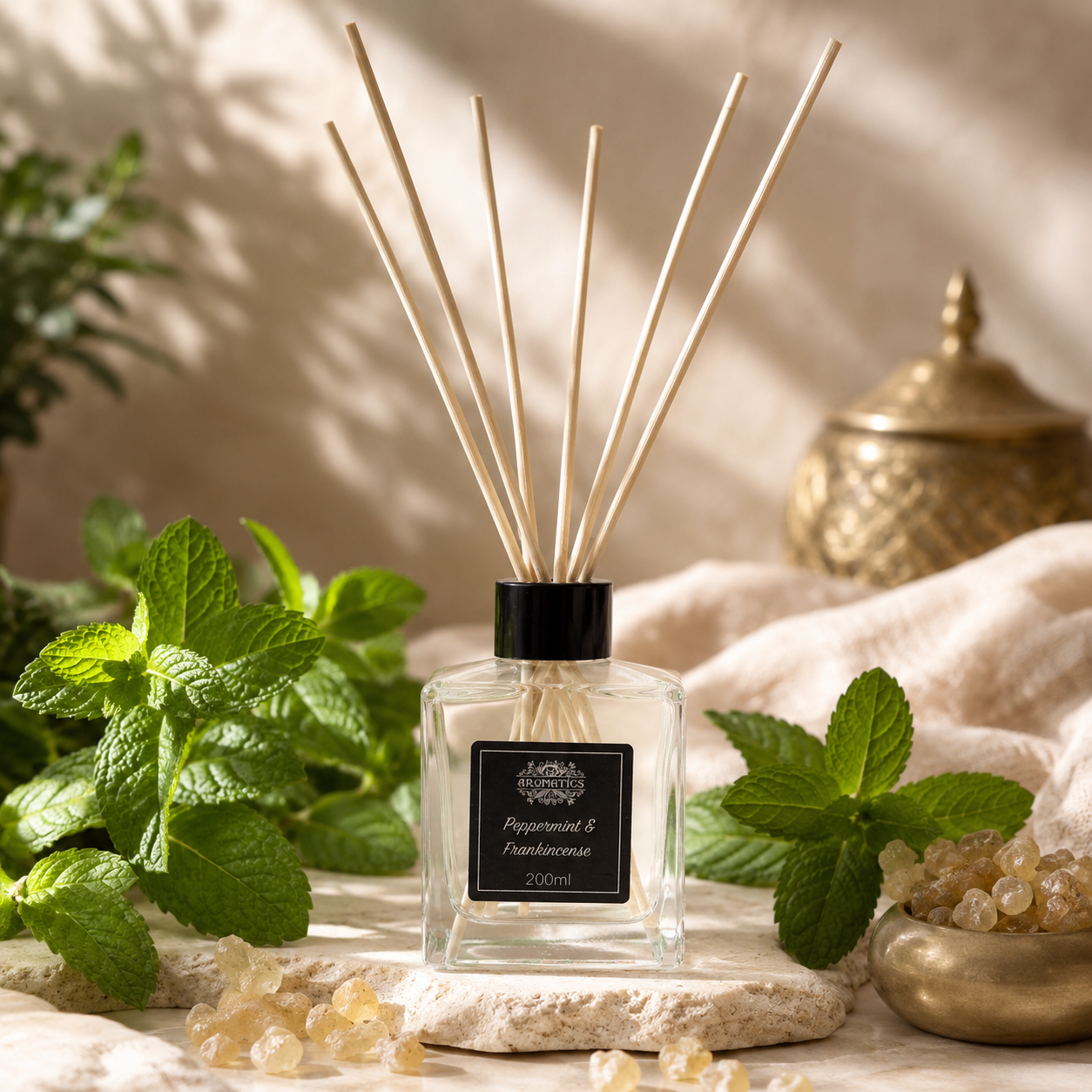 Namų kvapas – Pipirmėtė ir bosvelija – 200 ml