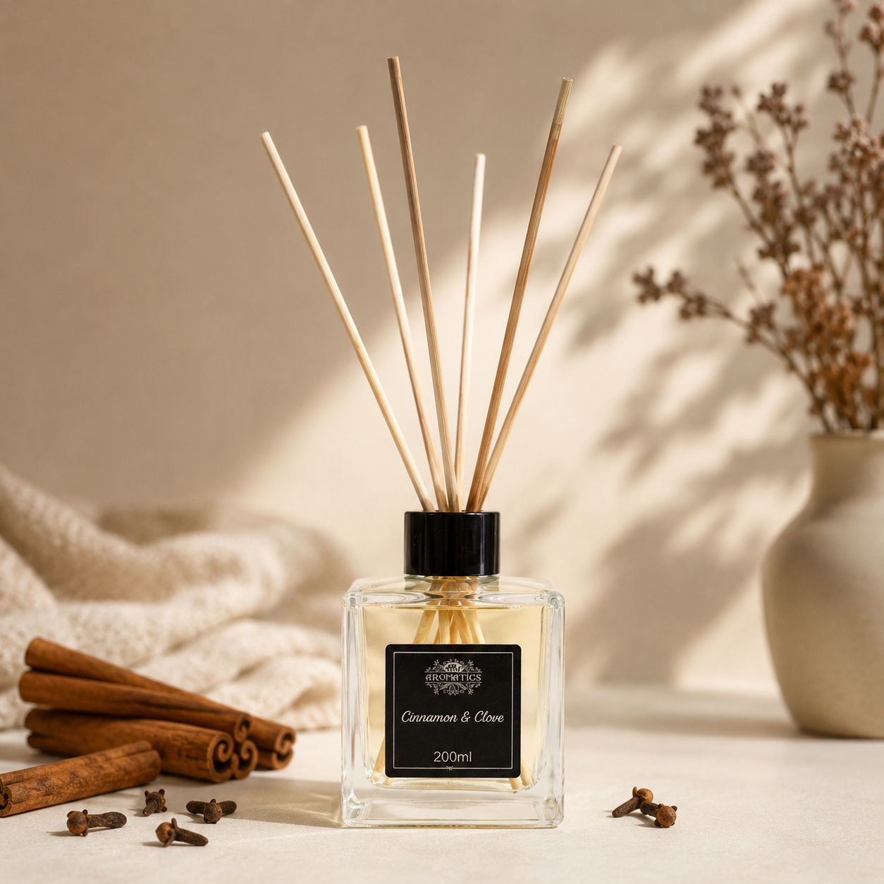 Namų kvapas – Cinamonas ir gvazdikėliai – 200 ml