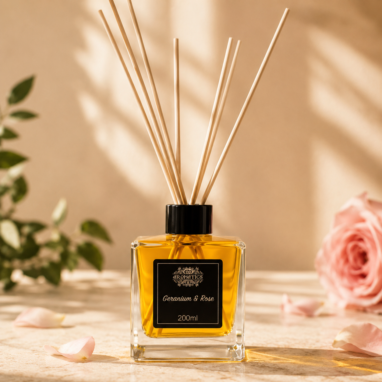 Namų kvapas – Pelargonija ir rožė – 200 ml