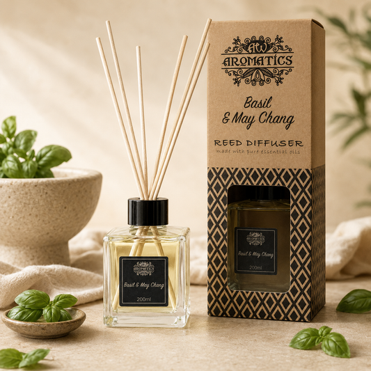 Namų kvapas – Bazilikas ir May Chang – 200 ml