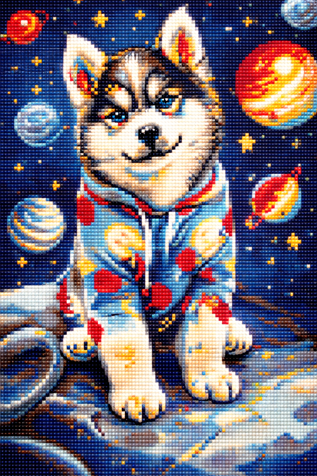 Deimantinė mozaika: HASKIS KOSMOSE 30x40 cm