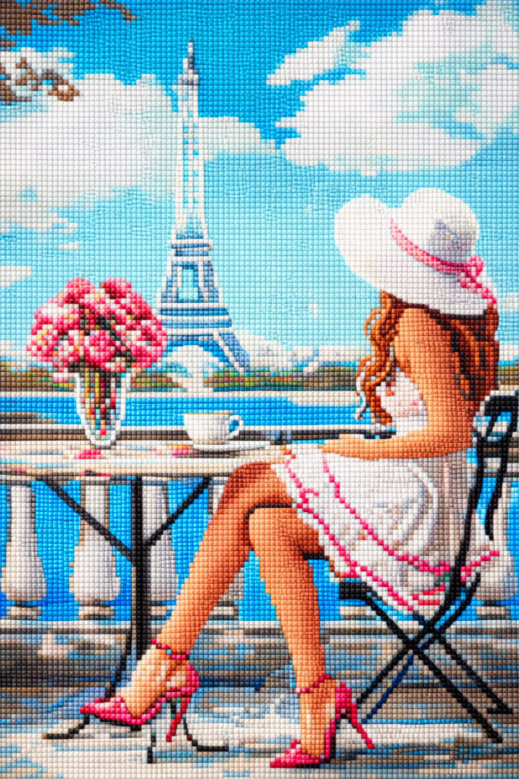 Deimantinė mozaika: SVAJONIŲ ATOSTOGOS 30x40 cm