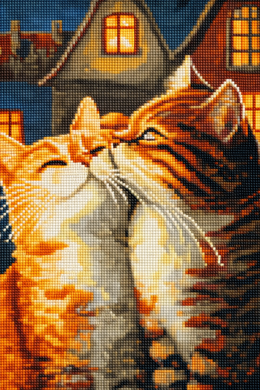 Diamond mosaic: CHRISTMAS JOY 40x50 cm