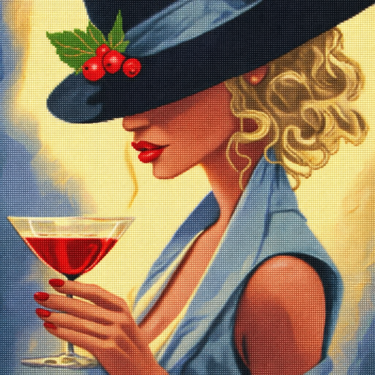 Deimantinė mozaika: KOSMOPOLITAN 40x40 cm