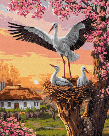 Maalaus numeroilla: INTOHIMO 40x50 cm