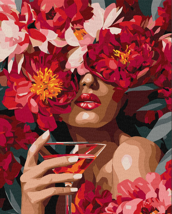 Painting by numbers: PASSION 40x50 cm