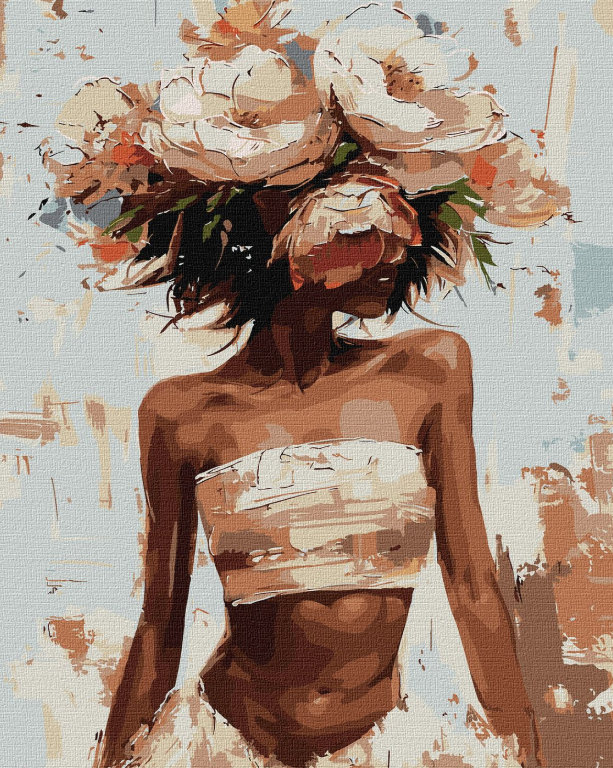 Tapyba pagal skaičius: IKONA 40x50 cm