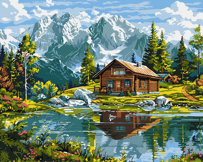 Maalaus numeroilla: INTOHIMO 40x50 cm