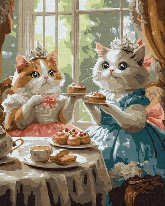 Tapyba pagal skaičius: KAČIŲ VAKARĖLIS 40x50 cm