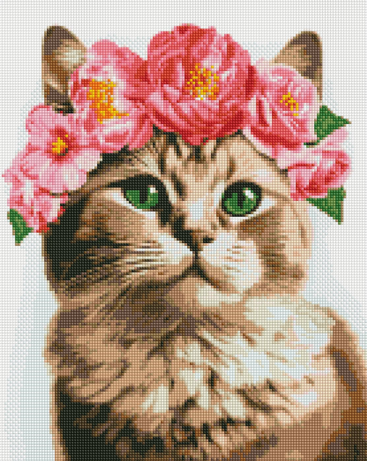 Deimantinė mozaika: KATĖ SVAJOKLĖ 40x50 cm