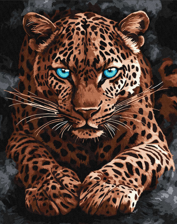 Painting by numbers: WILD CHEETAH 40x50 cm