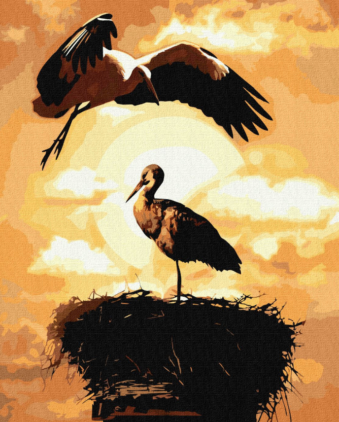 Tapyba pagal skaičius: MEILĖS SKRYDIS 40x50 cm