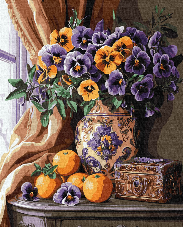 Tapyba pagal skaičius: NAŠLAITĖS 40x50 cm