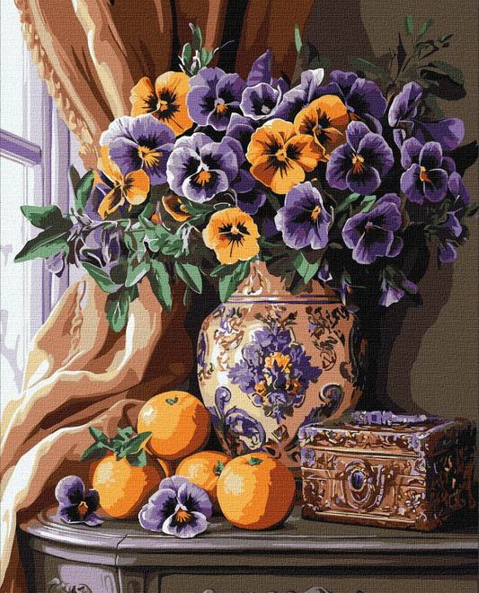 Tapyba pagal skaičius: NAŠLAITĖS 40x50 cm