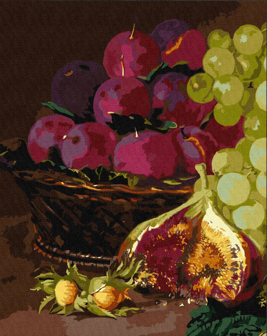 Tapyba pagal skaičius: ŠEDEVRAS SU DETALĖMIS 40x50 cm