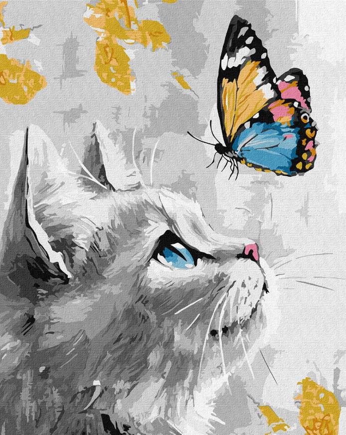 Tapyba pagal skaičius: SVAJINGAS KAČIUKAS 40x50 cm