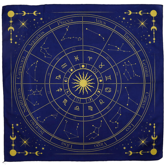 Taro kortų skaitymo kilimėlis „Zodiac“