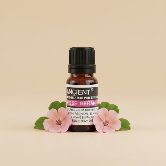 Rožinių pelargonijų eterinis aliejus 10 ml