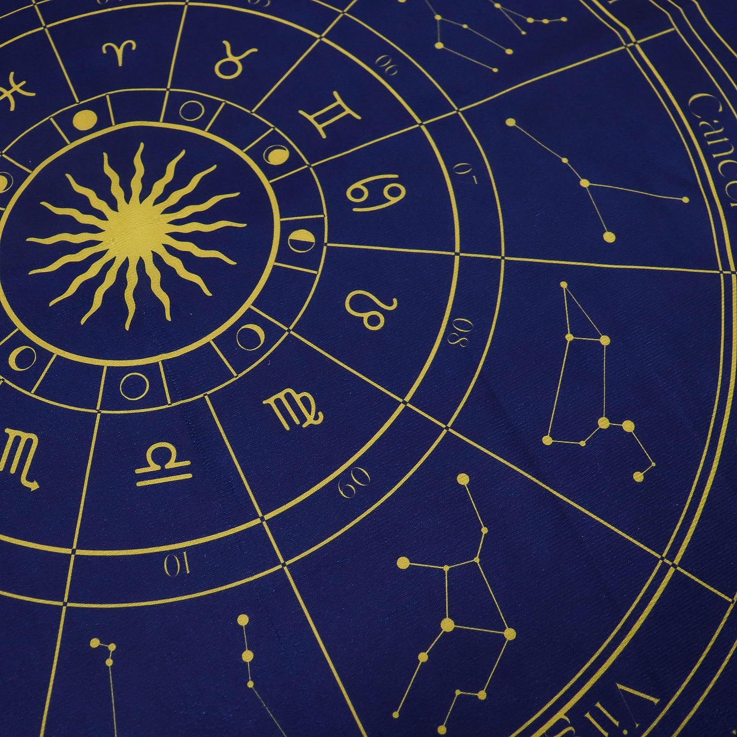 Taro kortų skaitymo kilimėlis „Zodiac“