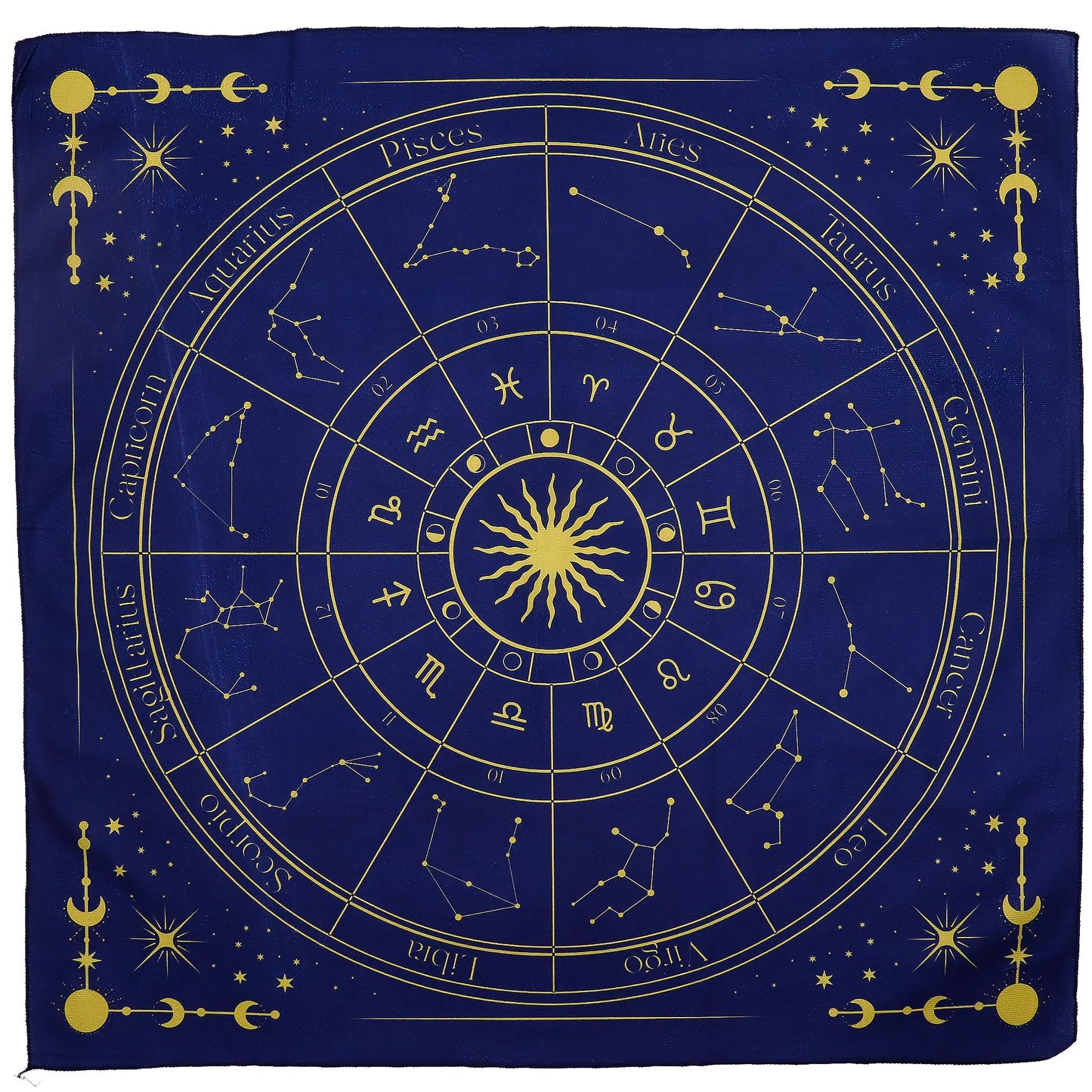 Taro kortų skaitymo kilimėlis „Zodiac“