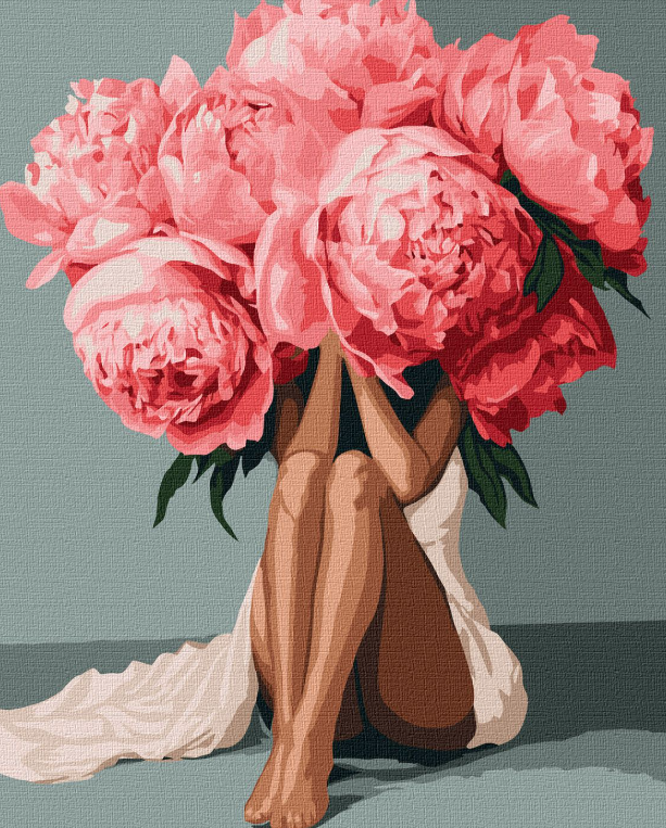 Tapyba pagal skaičius: ELEGANCIJA 40x50 cm