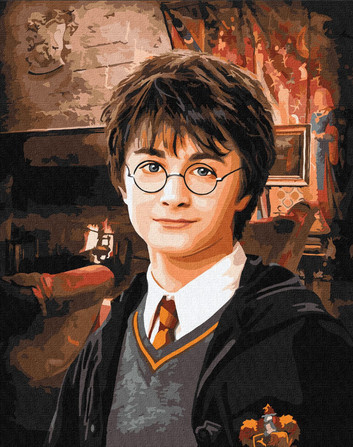 Tapyba pagal skaičius: HARRY POTTER 40x50 cm