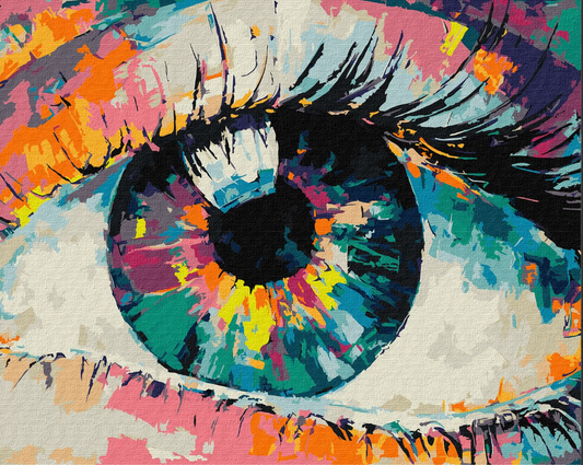 Tapyba pagal skaičius: ŽVILGSNIS 40x50 cm